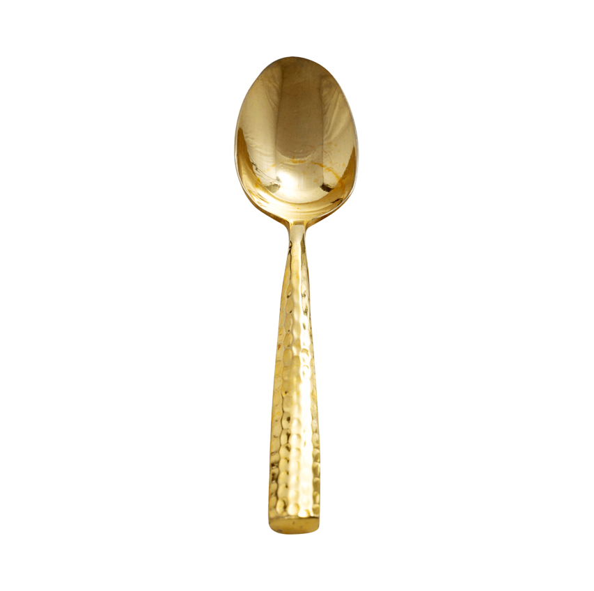 Paris Gold Hammered Dinner Spoon 