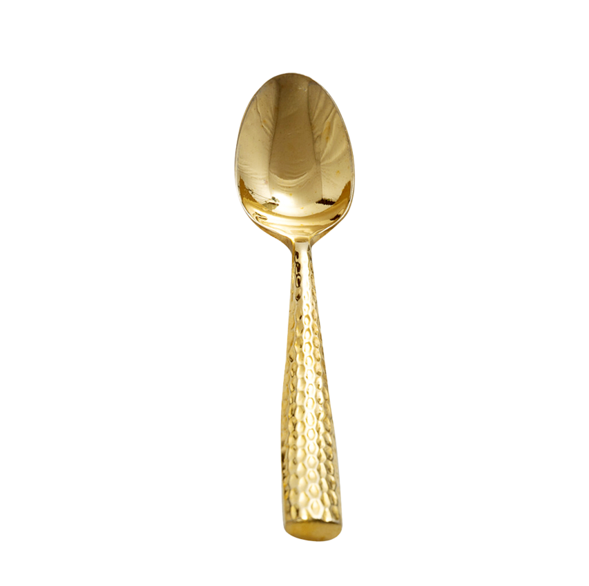 Paris Gold Hammered Teaspoon