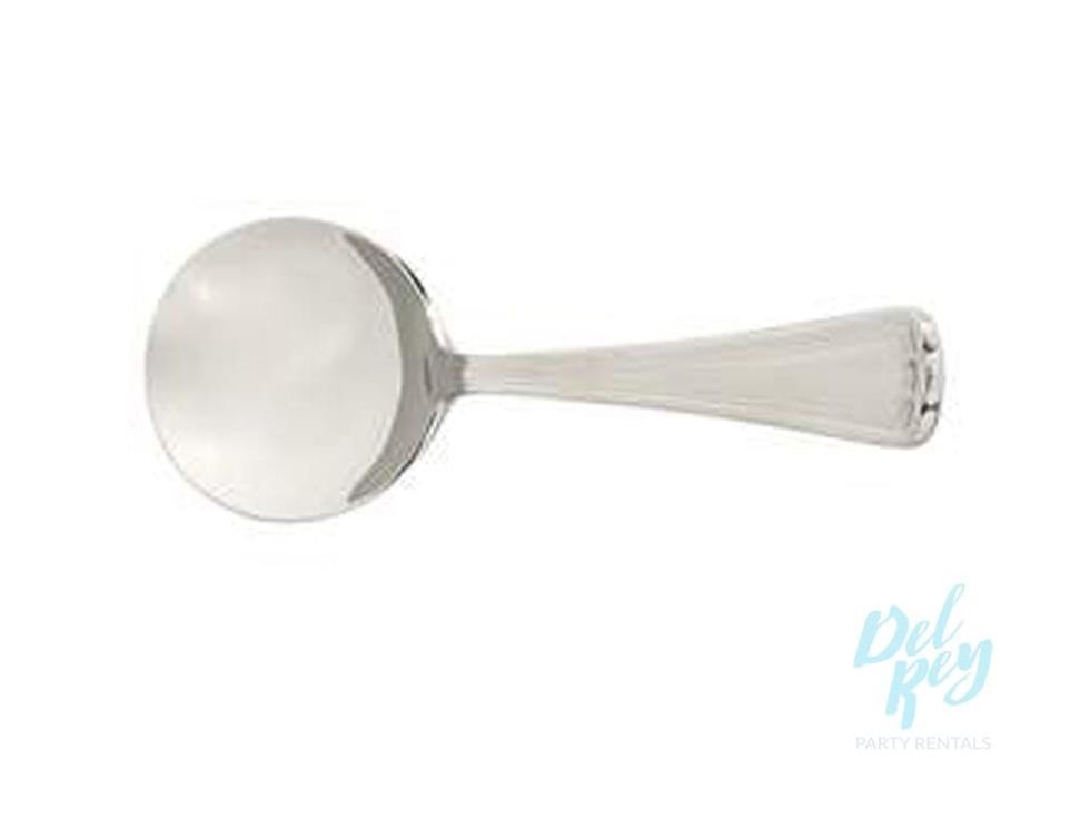Cromwell Silver Bouillon Spoon 