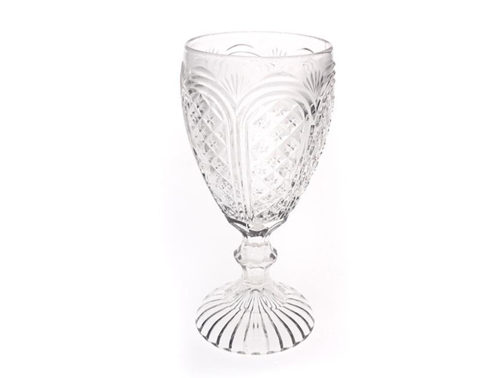 Carousel Goblet Clear