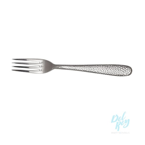 Hammered Stainless Dinner Fork