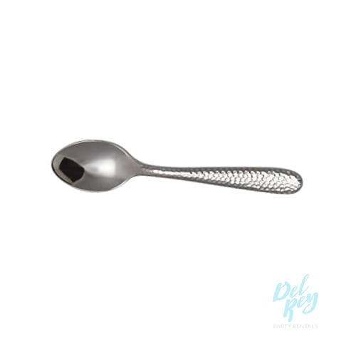 Hammered Stainless Teaspoon