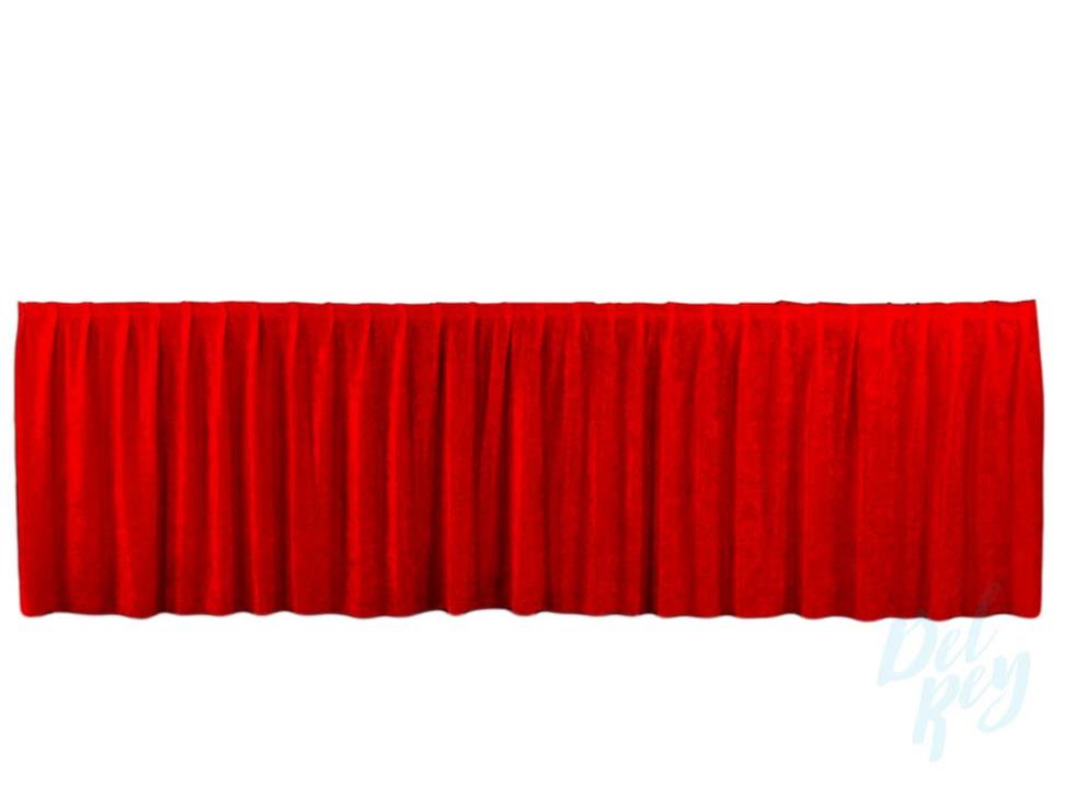 24in H x 16ft W Stage Skirt