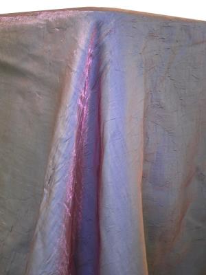 Aqua Pink Iridescent Crush Table Linen