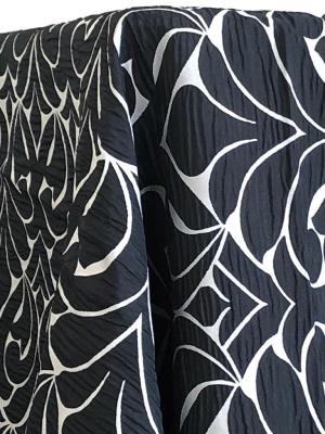 Black Side 1 Athena Table Linen