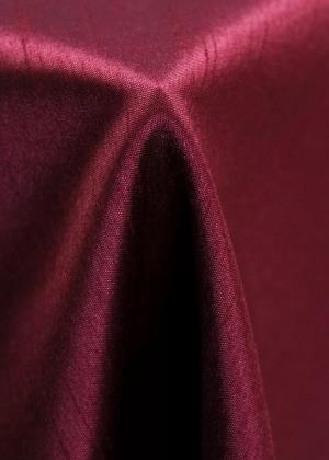Burgundy Shantung Table Linen