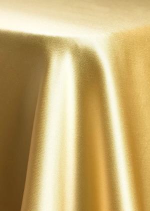 Butter Solid Satin Table Linen