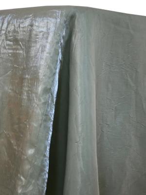 Celadon Iridescent Crush Table Linen