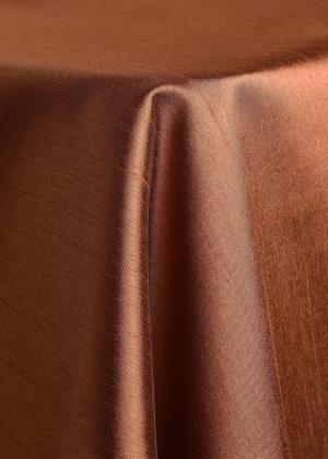 Chocolate Shantung Table Linen