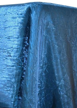 Cobalt Blue Iridescent Crush Table Linen