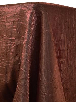 Copper Iridescent Crush Table Linen