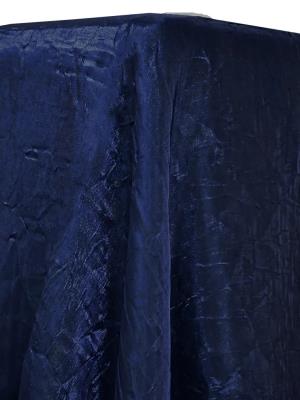 Dark Blue Iridescent Crush Table Linen