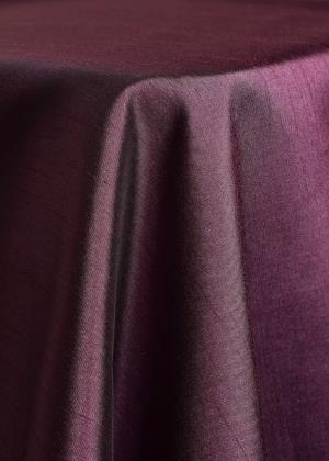 Eggplant Shantung Table Linen
