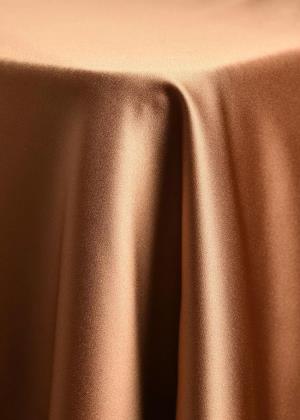 Gold Solid Satin Table Linen