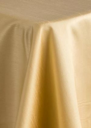 Gold Shantung Table Linen