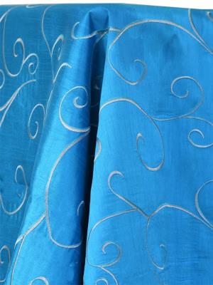 Light Blue Swirl Table Linen