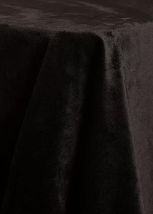 Royal Velvet Black Table Linen
