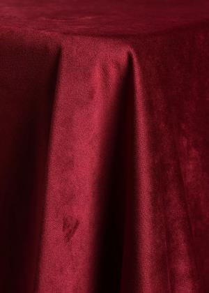 Royal Velvet Blood Red Table Linen