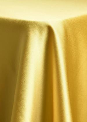 Maize Solid Satin Table Linen