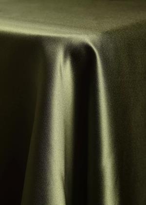 Moss Solid Satin Table Linen