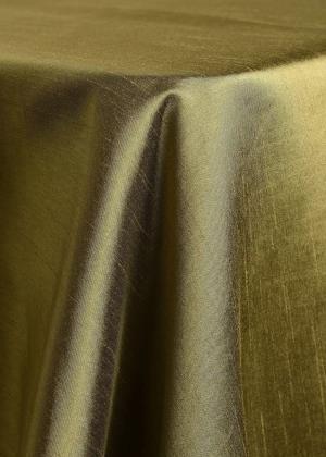 Olive Shantung Table Linen