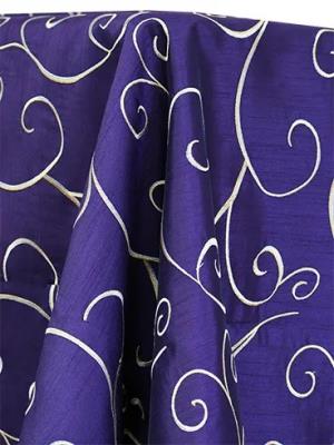 Purple Swirl Table Linen