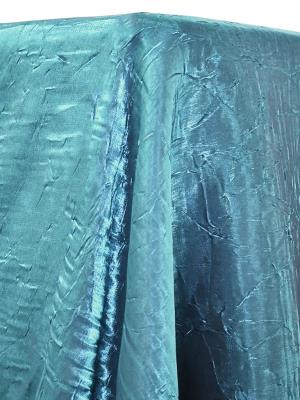 Turquoise Iridescent Crush Table Linen