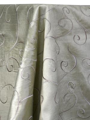 Silver Swirl Table Linen