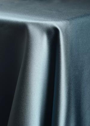 Teal Solid Satin Table Linen