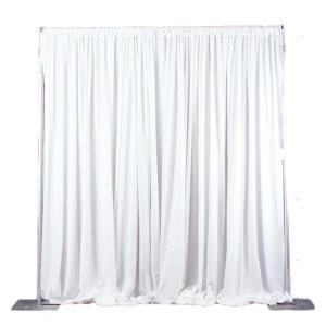 10ft High Pipe and Drape