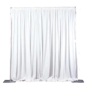 12ft High Pipe and Drape