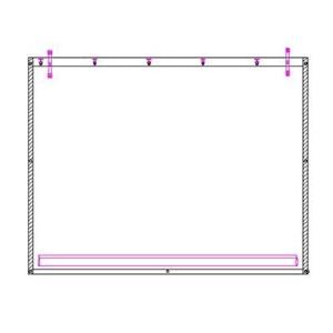 Side Wall Clear 8ft