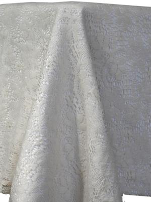 White Lace Table Linen